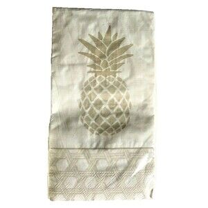 Pineapple Welcome Paper Napkins Hand Towels 20 pk Set of 2 Summer Decoupage
